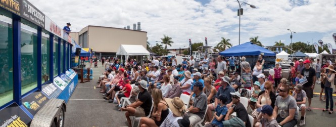 The Yamaha fish tank was one of the many popular attractions that were held every 15 minutes across the three big days of Expo The Yamaha fish tank was one of the many popular attractions that were held every 15 minutes across the three big days of Expo