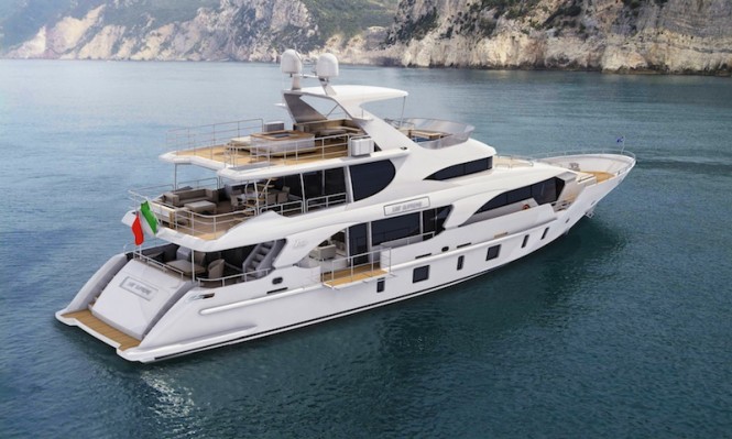 First Tradition Supreme 108 superyacht Hull BK001 by Benetti with delivery in October 2013