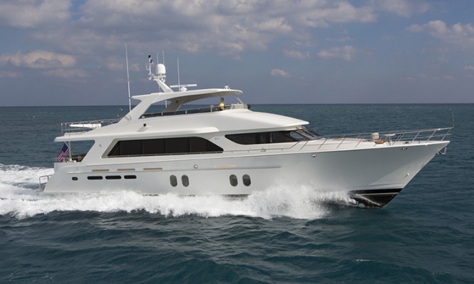 Cheoy Lee Bravo 88 superyacht undergoes the final commissioning sea trial