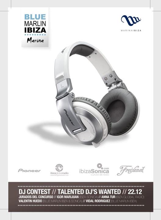 Marina Ibiza and Blue Marlin Ibiza to hold a DJ Contest this Saturday