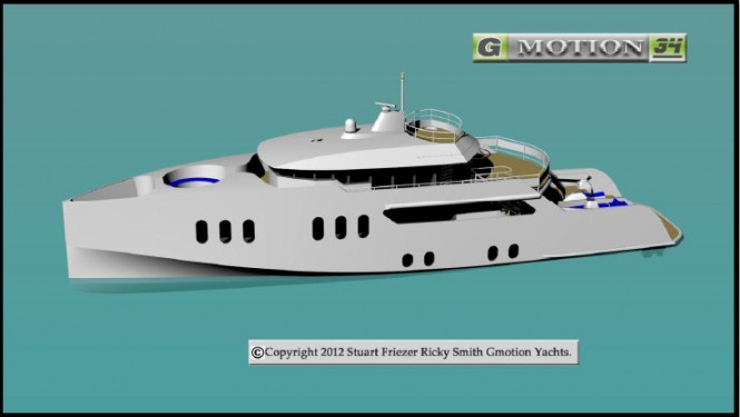 Highly Innovative “Dual Speed” Hull Design by Gmotion Yachts