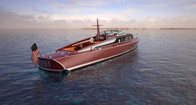 Luxurious mega yacht tender POSH Luxurious mega yacht tender POSH