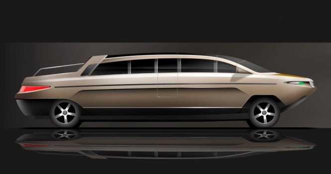 New Nouvoyage amphibious Limousine Tender 33 yacht tender