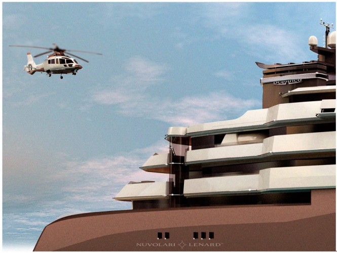 120m Oceanco yacht PA122 with design by Nuvolari Lenard Design