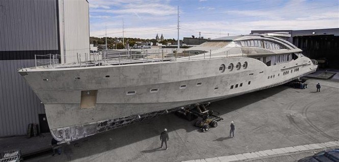 PJ 210 motor yacht Project Stimulus designed by Nuvolari Lenard due for delivery in 2013