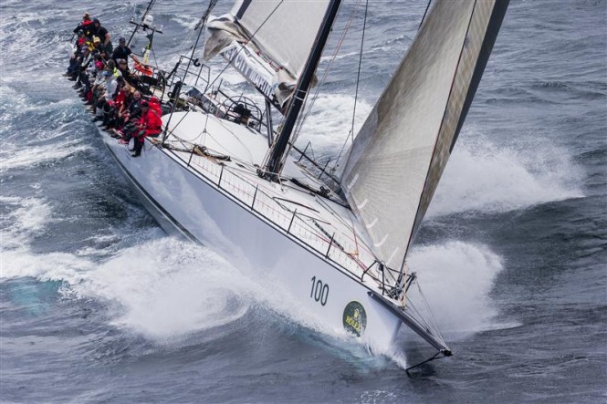 Sailing Yacht RAGAMUFFIN LOYAL plunging through steep chop on first afternoon - Photo by Rolex-Carlo Borlenghi Sailing Yacht RAGAMUFFIN LOYAL plunging through steep chop on first afternoon - Photo by Rolex-Carlo Borlenghi
