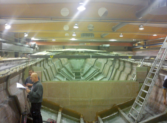 Rupert 80 superyacht under construction at Rupert Marine Rupert 80 superyacht under construction at Rupert Marine