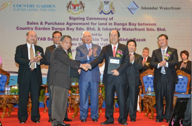 Country Garden Holdings to build new superyacht marina and hotel complex at Danga Bay in Malaysia