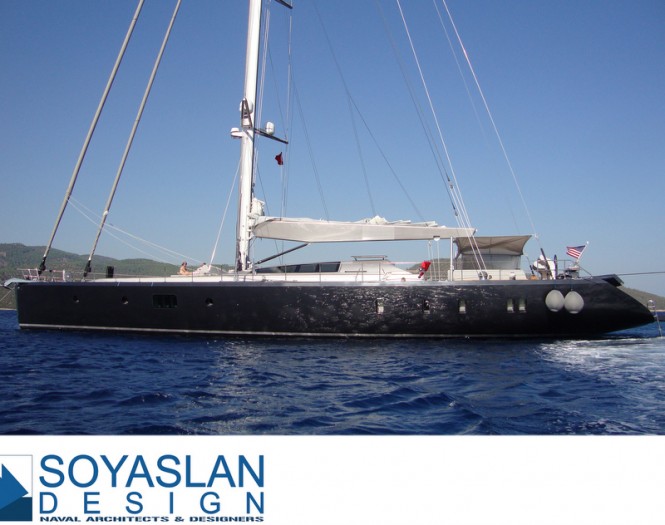 Soyaslan Denizcilik designed 35m sailing yacht MUSIC by Aydos Yatcilik