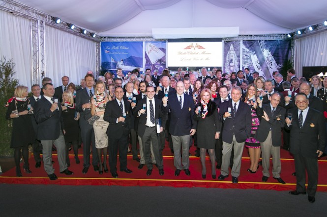 Traditional winter cocktail for the Yacht Club de Monaco (YCM) members