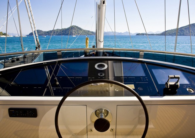 60 Years Yacht - Flybridge - Dashboard 60 Years Yacht - Flybridge - Dashboard