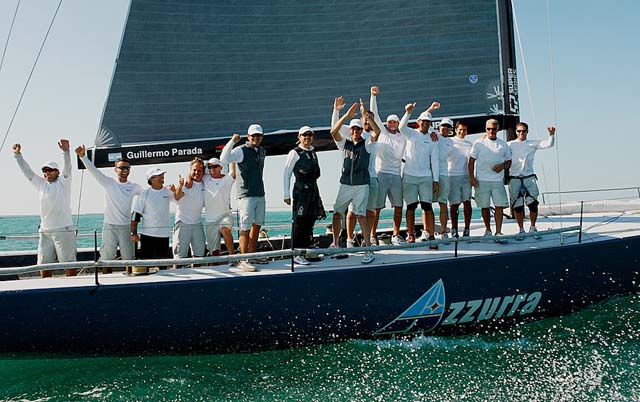 Azzurra wins 52 Super Series Key West