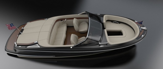 Carina 20 yacht tender - view from above Carina 20 yacht tender - view from above