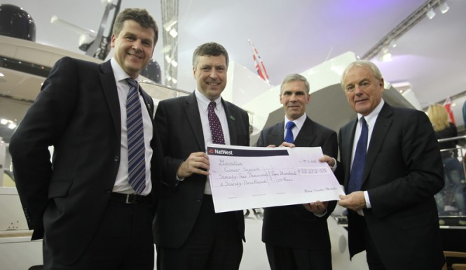 Results of 2012 Macmillan Bike Ride Milestone supported by Sunseeker Yachts announced at London Boat Show
