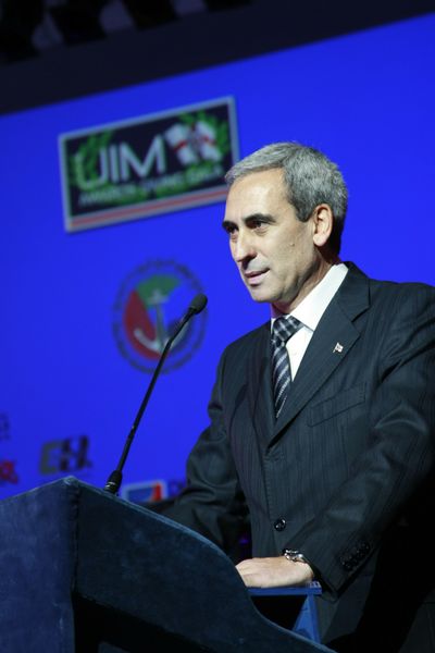 Dr. Raffaele Chiulli - UIM President Dr. Raffaele Chiulli - UIM President