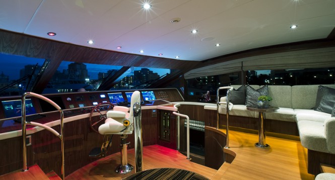 Hargrave 125 RPH Yacht Gigi II - Wheelhouse Hargrave 125 RPH Yacht Gigi II - Wheelhouse