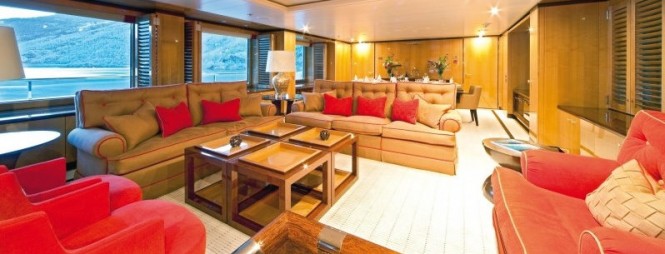 Luxury motor yacht Step One - Interior Luxury motor yacht Step One - Interior