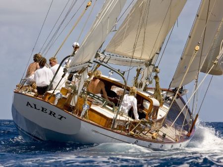 Major refit for 1948 classic sailing yacht ALERT by Claasen Shipyards