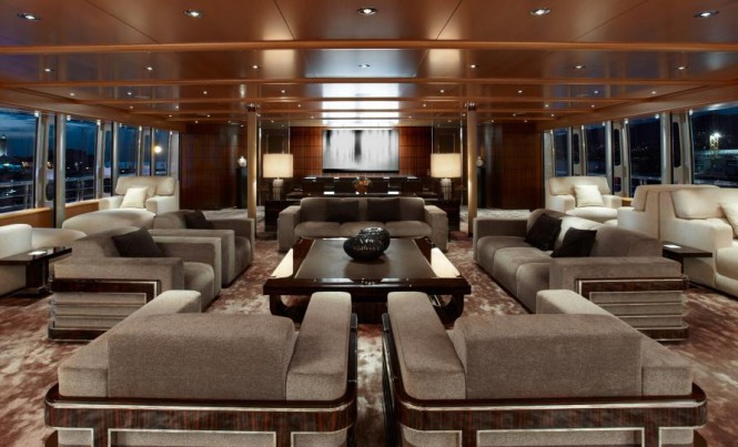 Luxury yacht Musashi - Interior Image courtesy of Sinot Yacht Design Luxury yacht Musashi - Interior Image courtesy of Sinot Yacht Design