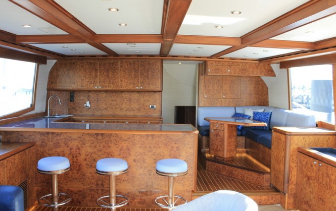 McMullen and Wing built Jaruco yacht - Interior McMullen and Wing built Jaruco yacht - Interior