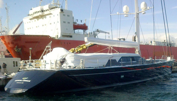 Newly launched Perini Navi superyacht STATE OF GRACE designed in partnership with Ron Holland