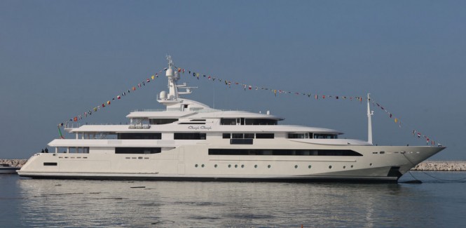 CRN Ancona launches the 80m CRN 129 motor yacht CHOPI CHOPI