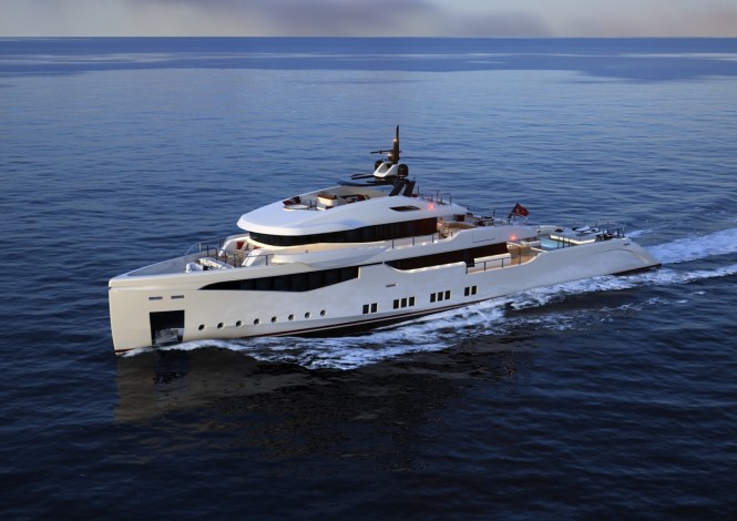 New superyacht concepts developed by Hot Lab Yacht & Design for RMK Marine