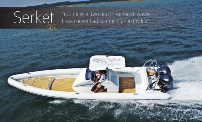 Ben Ainslie’s new Scorpion Serket 98 tender to be unveiled at London Boat Show 2013