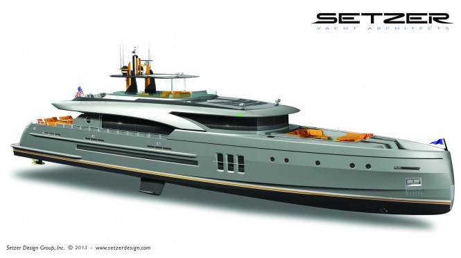 New HOOKAH Yacht series by Setzer Yacht Architects for NISI Yachts