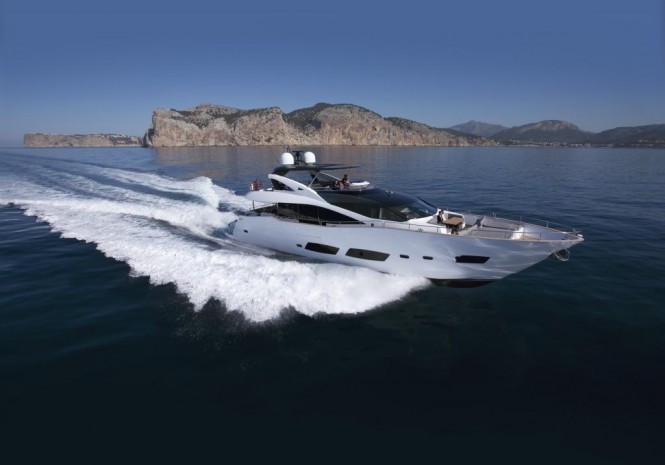 Motor Boat of the Year Award 2013 for Sunseeker 28 Metre Yacht