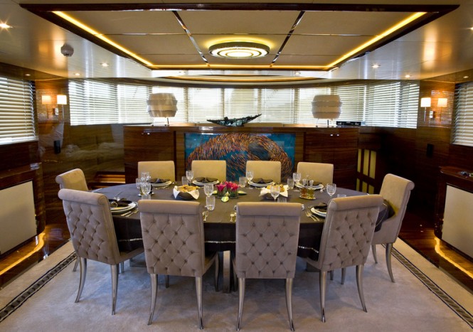 Superyacht 60 Years - Dining Superyacht 60 Years - Dining
