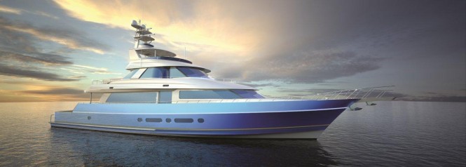 Unique Glass by Glasshape and Alexseal for Nordlund’s 115′ Sportfisher Yacht