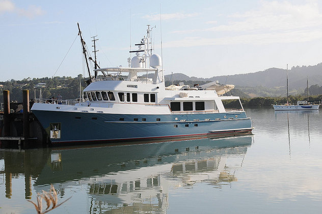 Motor yacht MAVERICK – 30m Superyacht Repaint Project completed by Oceania Marine