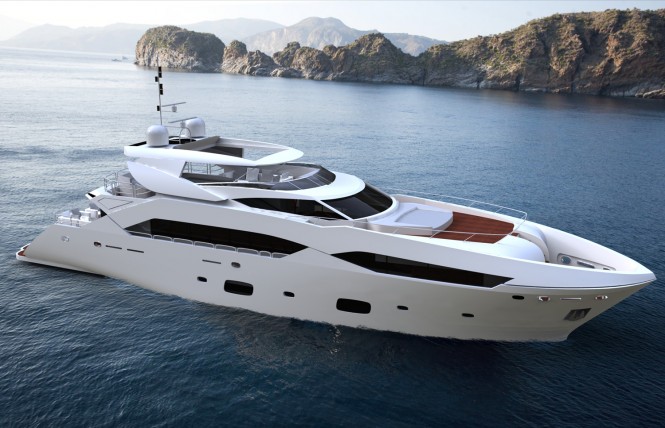 Orucoglu Shipyard working on the 36 m motor yacht Miss Tor Yacht 120