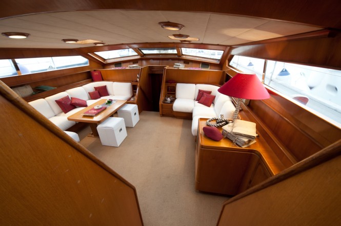 Sailing Yacht ‘MY LOTTY’ (ex Serena) getting ready for her first Mediterranean charter season