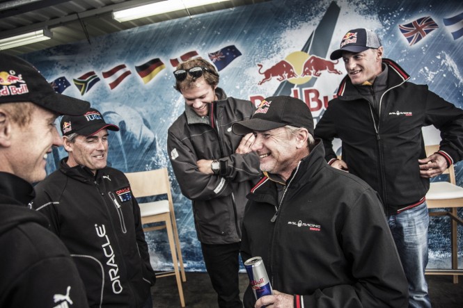 The award-winning line-up of sailors The award-winning line-up of sailors