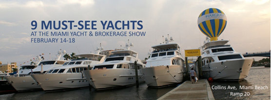 Changes to Hargrave’s starting yacht line-up at Miami Boat Show
