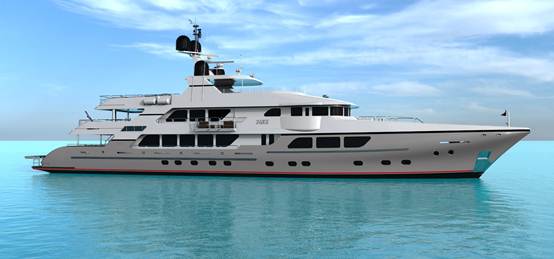 New Christensen Custom 50M Series motor yacht Project 2GES sold