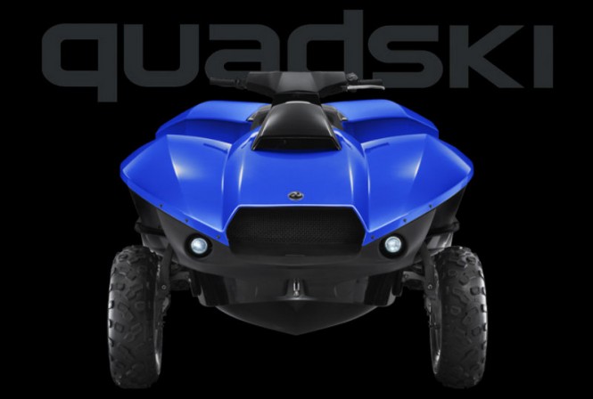 New Gibbs Sports Amphibians superyacht toy QUADSKI to be showcased at Miami Boat Show