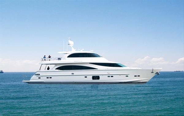 A successful sea trial for new Horizon E88 motor yacht MECHTILDA