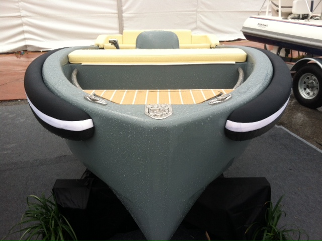 New Mirage Tender 11 XP Jet superyacht tender - front view New Mirage Tender 11 XP Jet superyacht tender - front view
