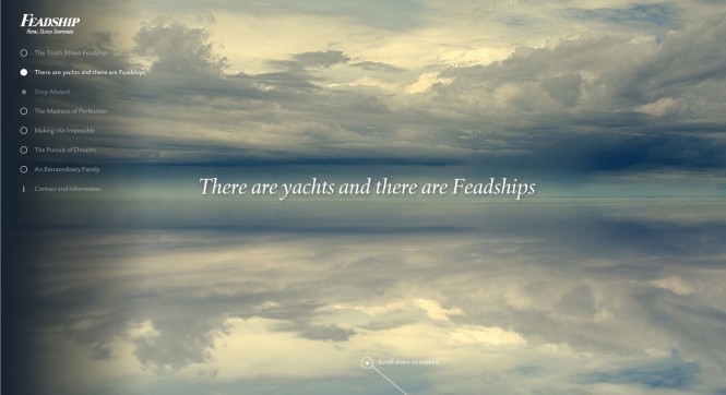 New website launched by luxury yacht builder Feadship