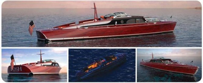Well received POSH superyacht tender by Retromoderne Yacht Design, Bill Prince and Brooklin Boat Yard