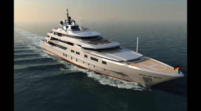All-new motor yacht Kaiser-85 by KaiserWerft