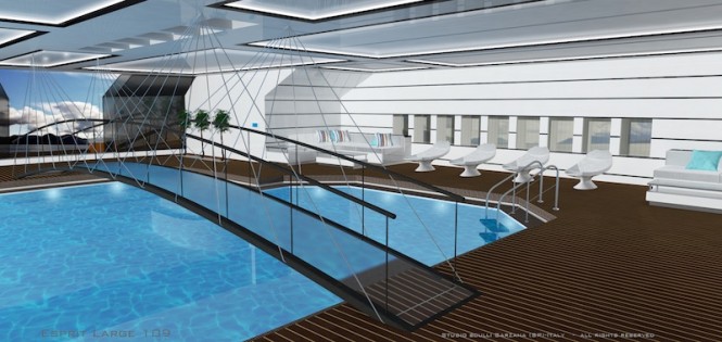 109m Esprit Large yacht designed by Mauro Sculli