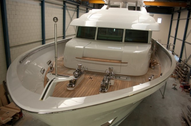 Flevo Ship Holland launches 29m BELLE DE JOUR Yacht