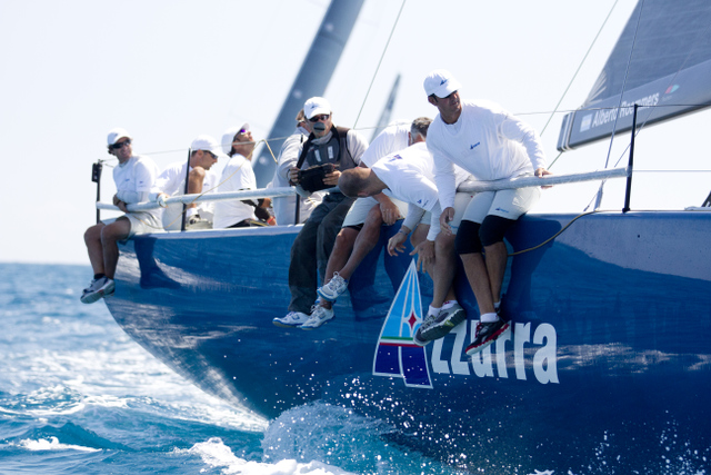 Azzurra currently taking second place at TP52 World Championship