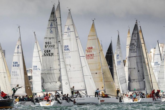 Top sailors and Race Partners for J.P. Morgan Asset Management Round the Island Race 2013