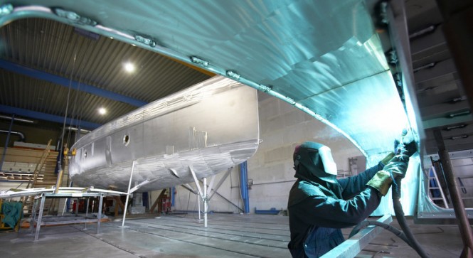 Open Day at K&M Yachtbuilders, April 20, 2013