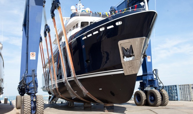 New Darwin Class 96′ motor yacht STELLA DI MARE launched by Cantiere delle Marche